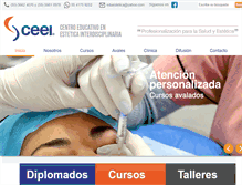 Tablet Screenshot of esteticainterdisciplinaria.com